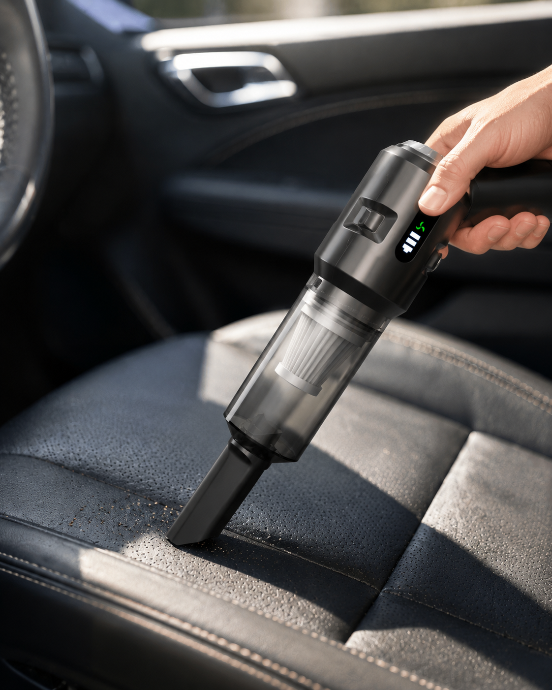 Vacuride Minivac — Cordless Car Vacuum, 25,000PA